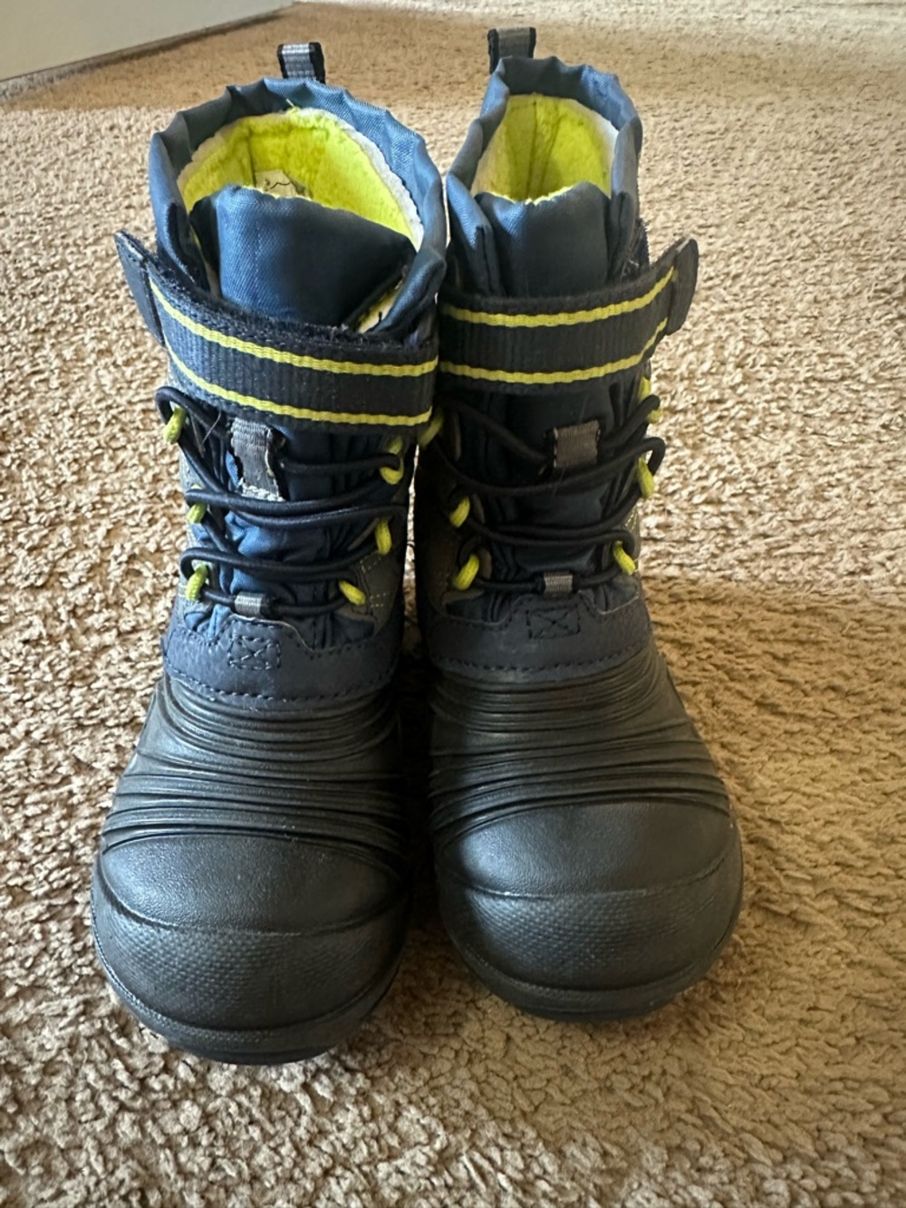 Merrell Snow Quest Lite 3.0 Jr Waterproof Toddler Winter Boots Size 8 Insulated
